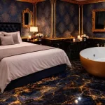 Versailles Massage Pattaya gold and navy reception on Second Road